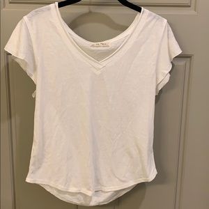 Free people white tee